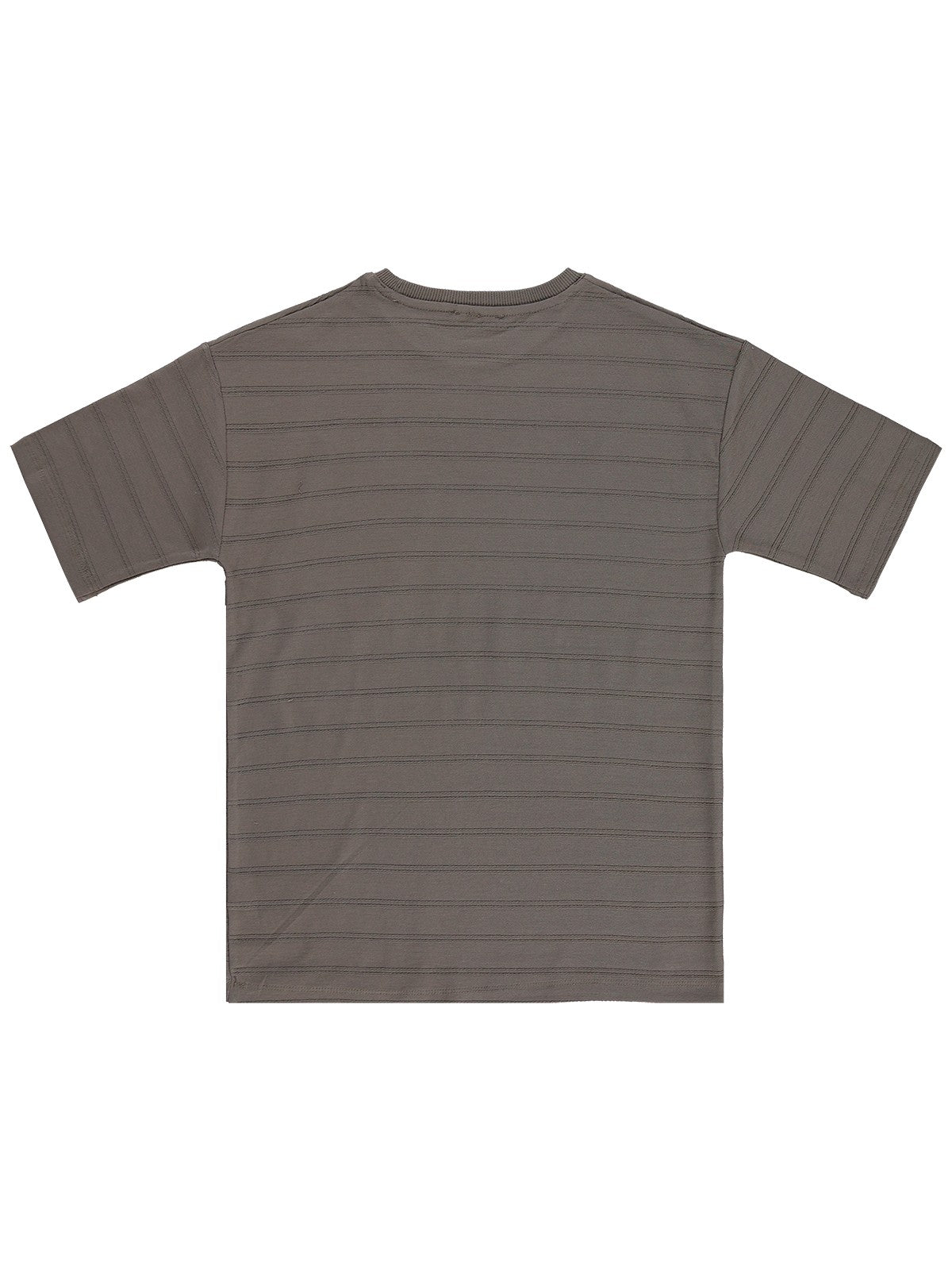 Civil Boys Basic Önü Cepli 10-13 Yaş Tişört - Kahverengi