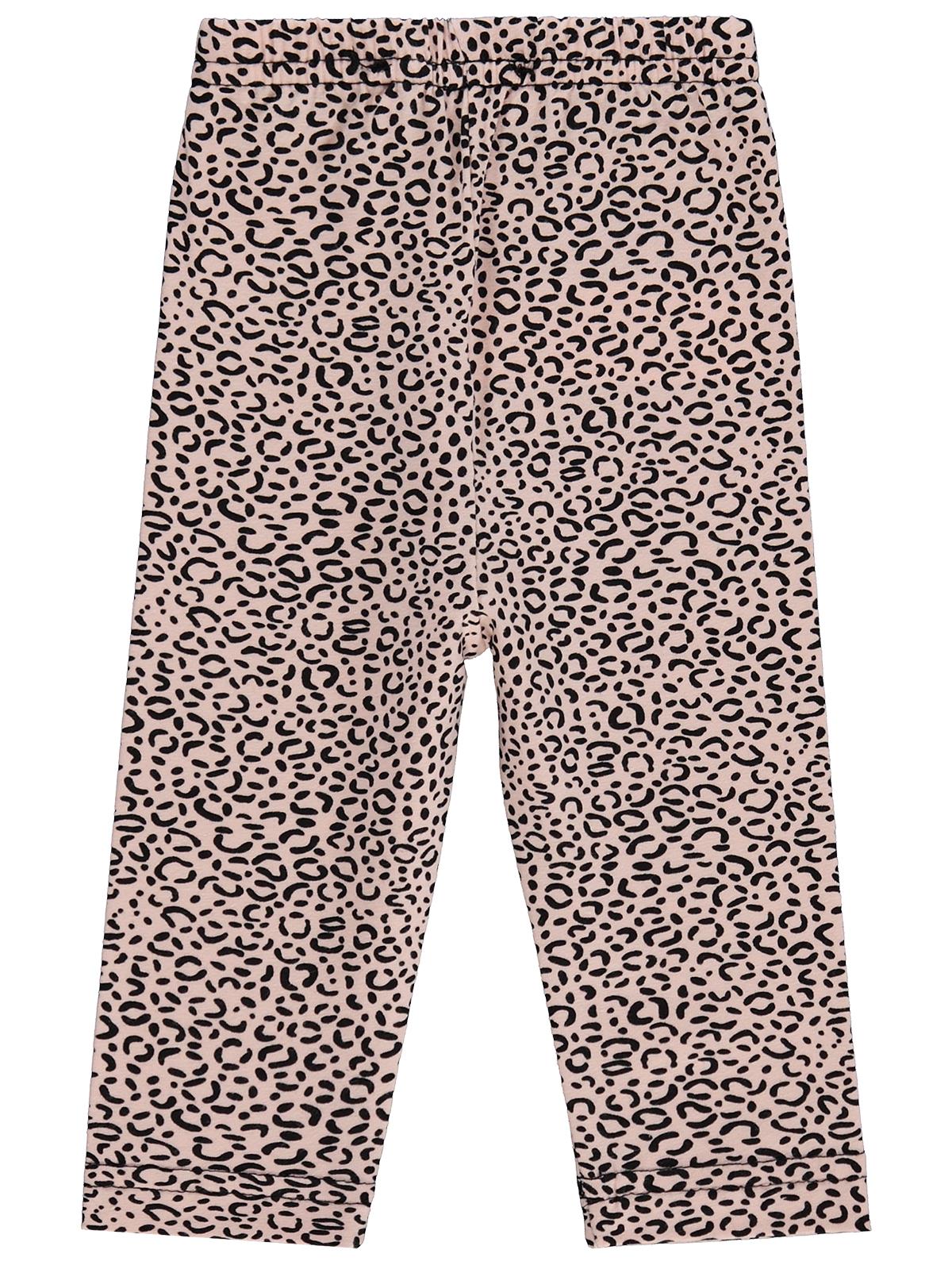 Civil Baby Leopar Baskılı 6-18 Ay Tayt - Siyah