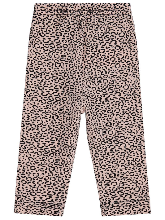 Civil Baby Leopar Baskılı 6-18 Ay Tayt - Siyah