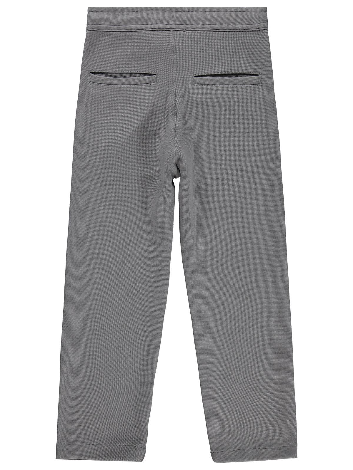 Pierre Cardin Beli Lastikli İpli 10-12 Yaş Pantolon - Gri