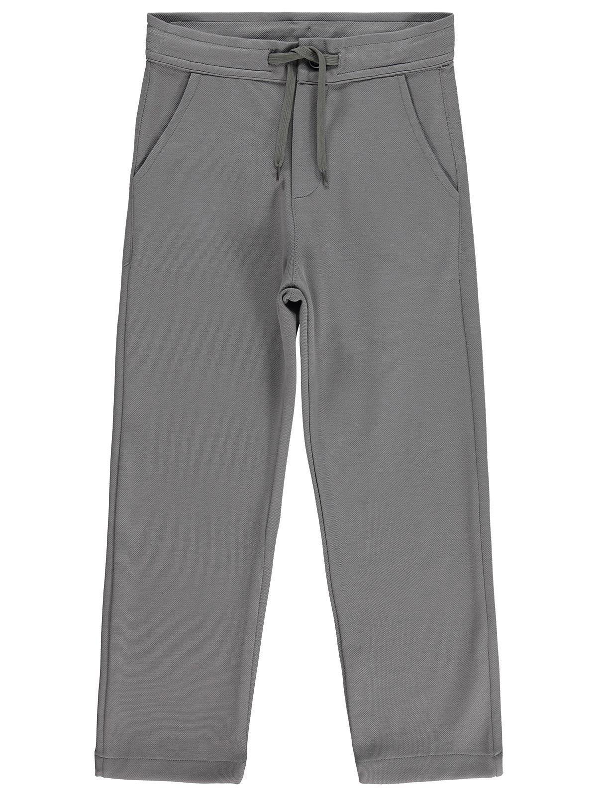 Pierre Cardin Beli Lastikli İpli 6-9 Yaş Pantolon - Gri