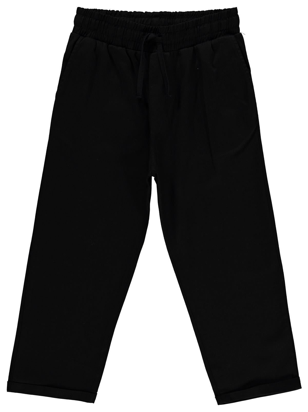 Civil Boys Çift Cepli 10-13 Yaş Pantolon - Siyah