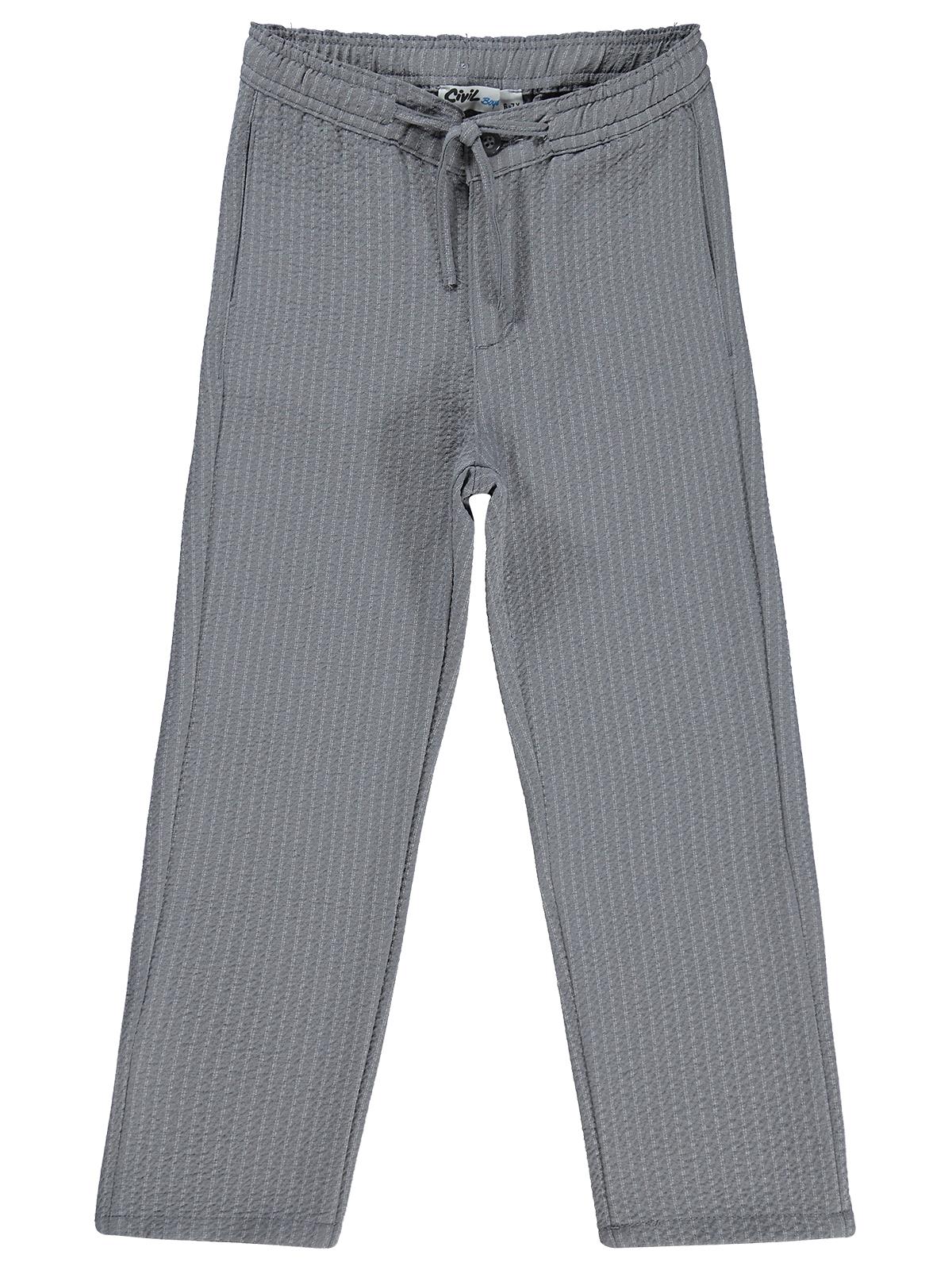 Civil Boys Dokulu 6-9 Yaş Pantolon - Gri