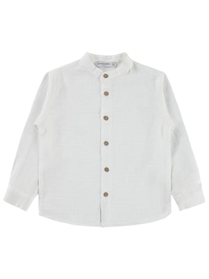 Pierre Cardin Hakim Yaka 2-5 Yaş Gömlek - Beyaz