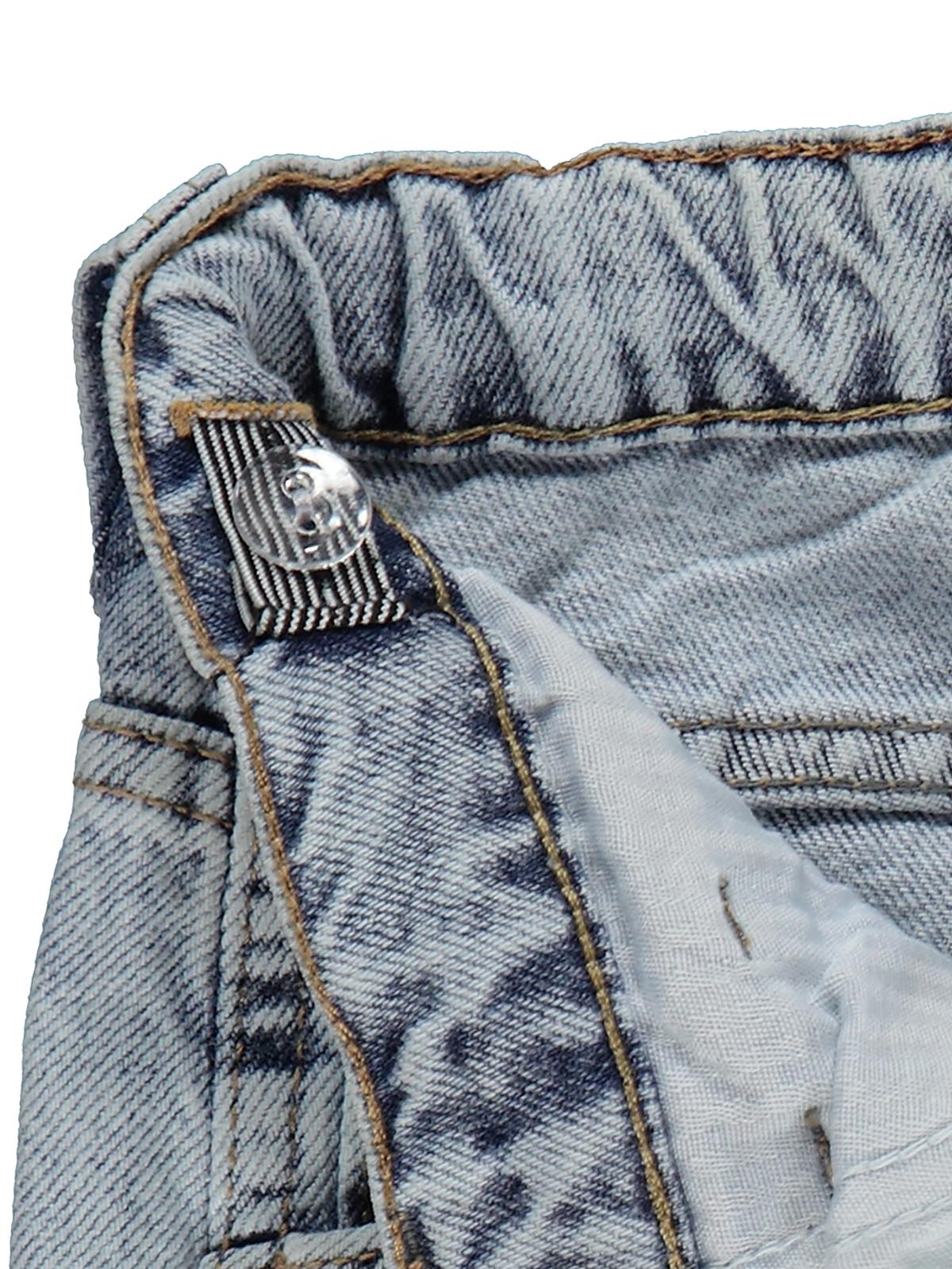 Civil Boys Yan Cepli Baggy Kalıp 6-9 Yaş Pantolon Kot - Mavi