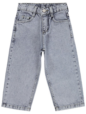 Civil Boys Baggy Kalıp 2-5 Yaş Pantolon Kot - Mavi