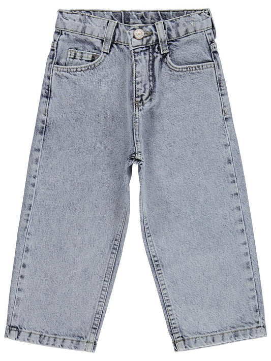 Civil Boys Baggy Kalıp 2-5 Yaş Pantolon Kot - Mavi