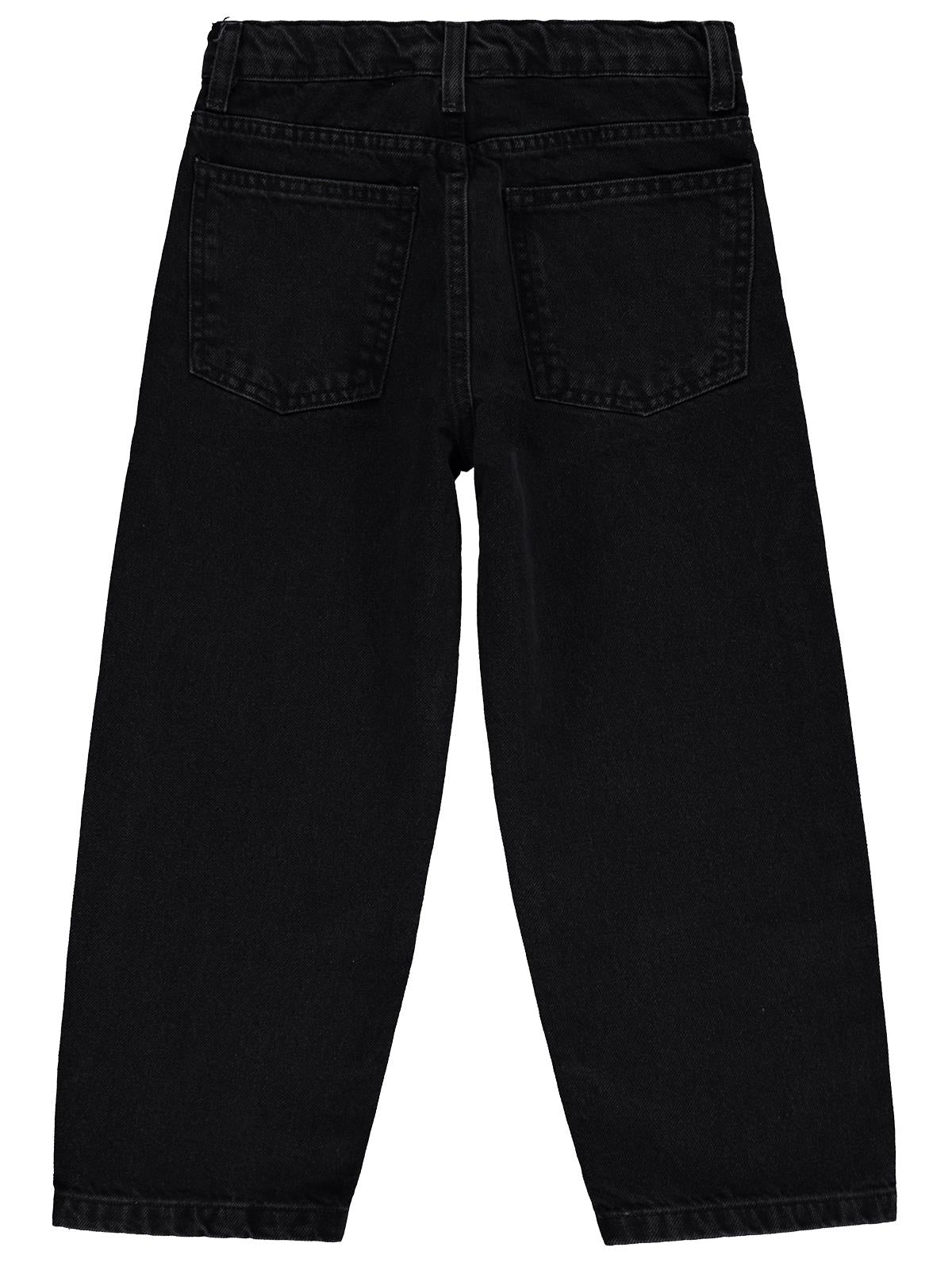 Civil Boys Baggy Kalıp 6-9 Yaş Pantolon Kot - Siyah