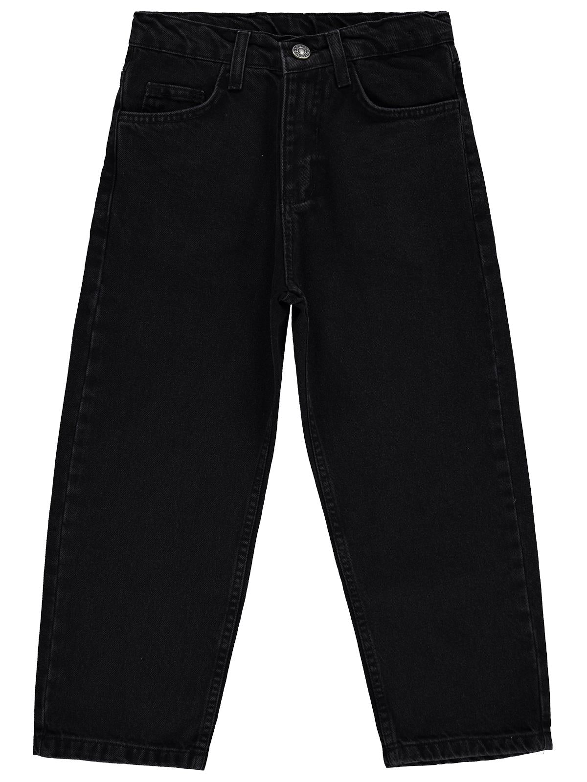 Civil Boys Baggy Kalıp 6-9 Yaş Pantolon Kot - Siyah