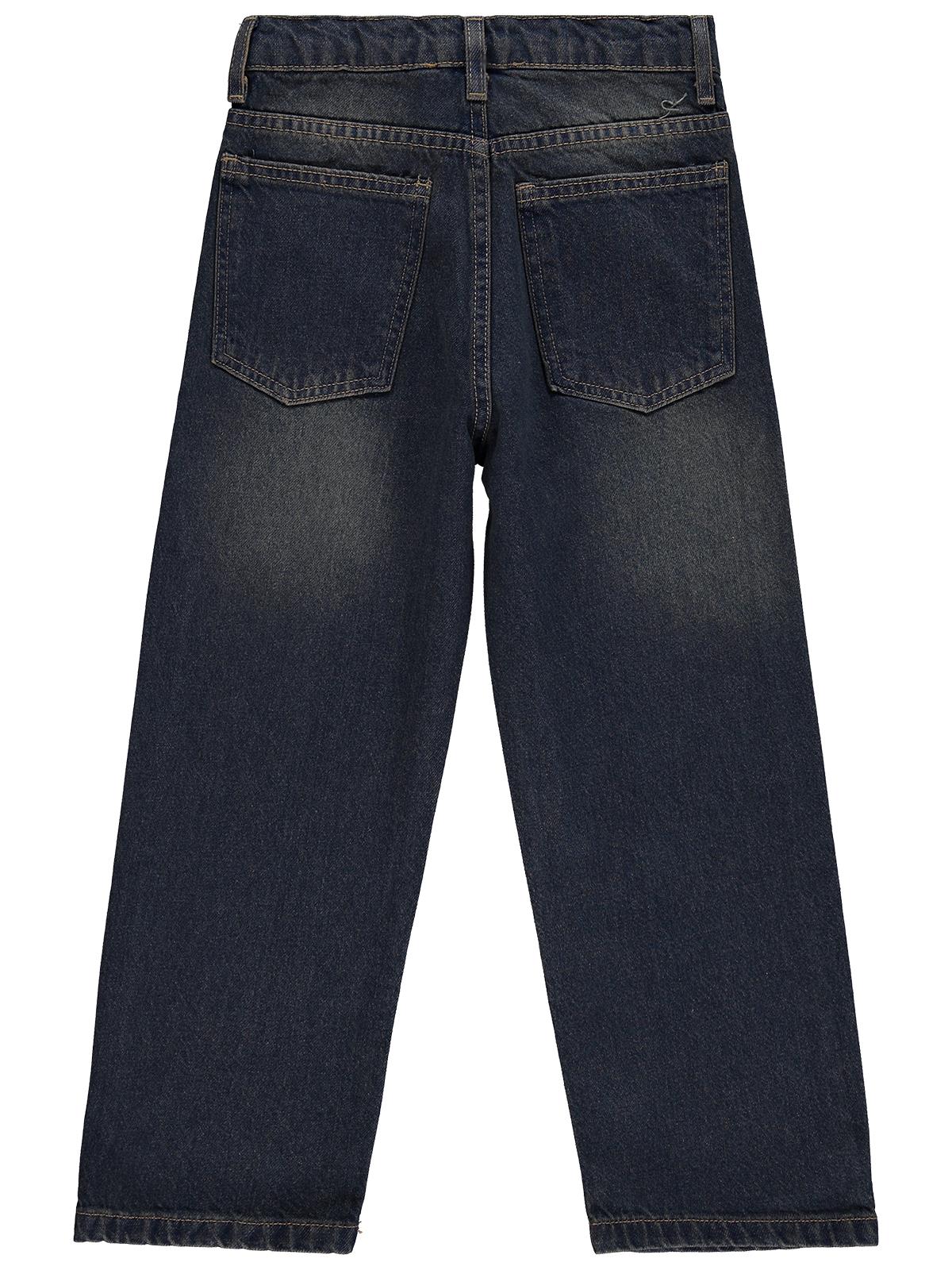 Civil Boys Baggy Kalıp 10-13 Yaş Pantolon Kot - Turuncu