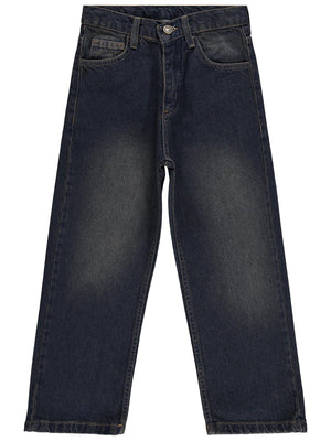 Civil Boys Baggy Kalıp 10-13 Yaş Pantolon Kot - Turuncu
