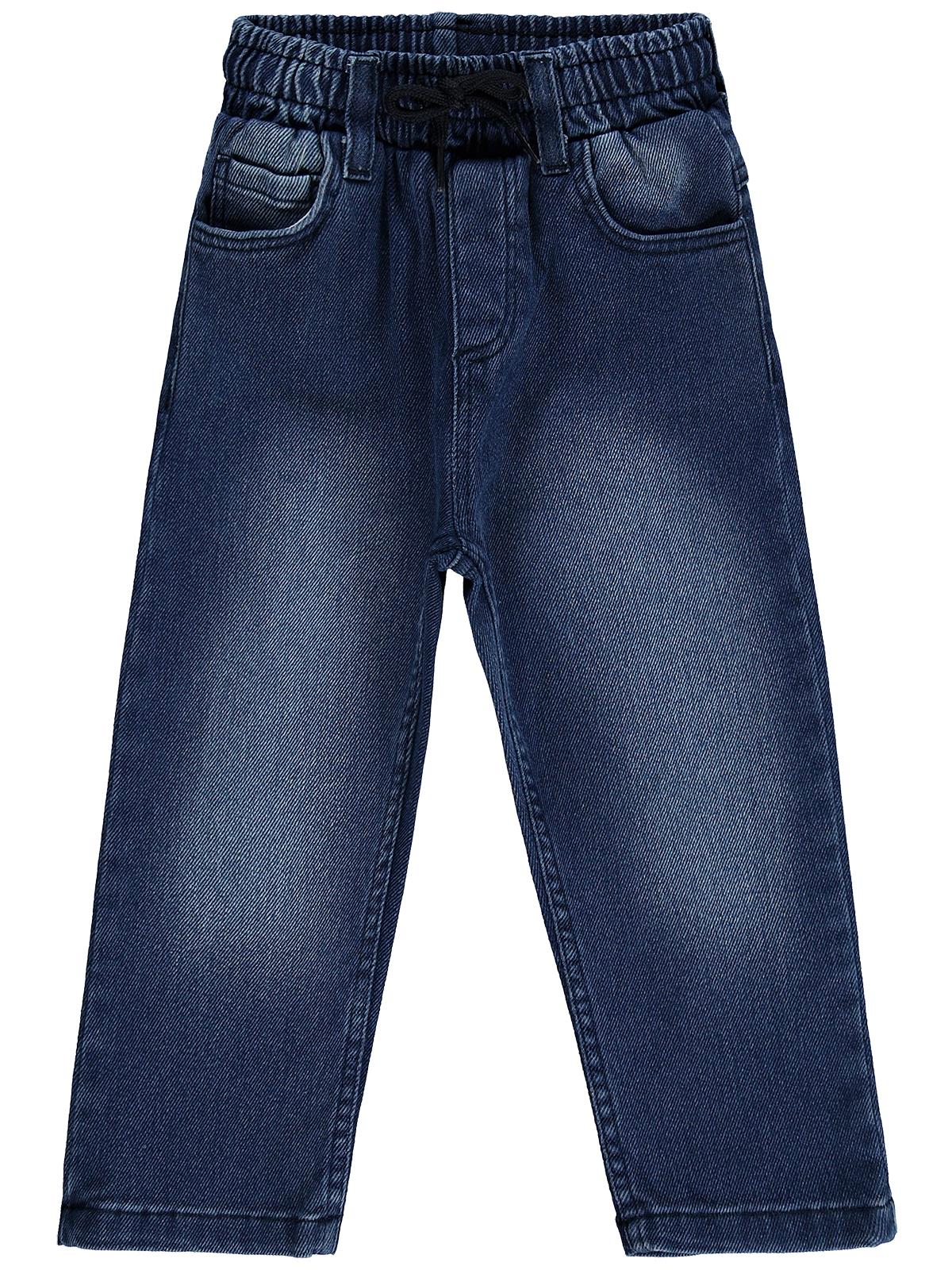 Civil Boys Beli Lastikli Jogger 2-5 Yaş Pantolon Kot - Mavi