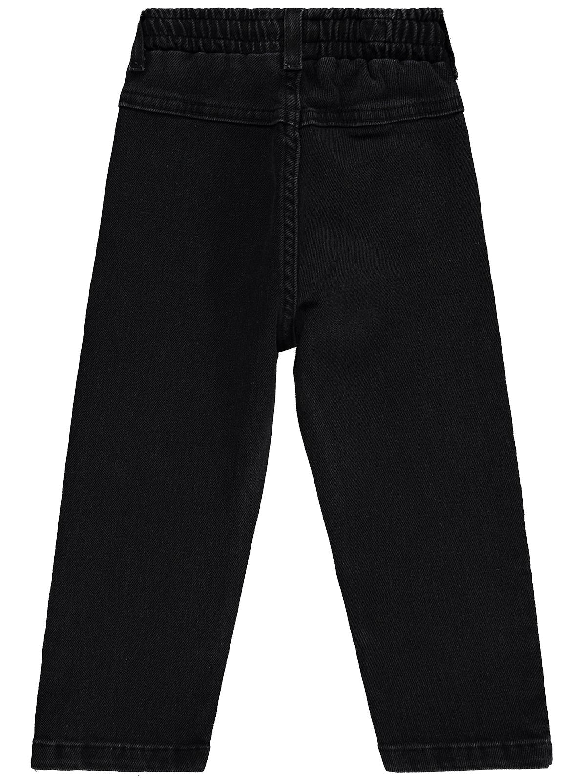 Civil Boys Beli Lastikli Jogger 2-5 Yaş Pantolon Kot - Siyah