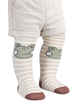 Civil Baby Frog 6-18 Ay Bebek Erkek Külotlu Çorap - Yeşil