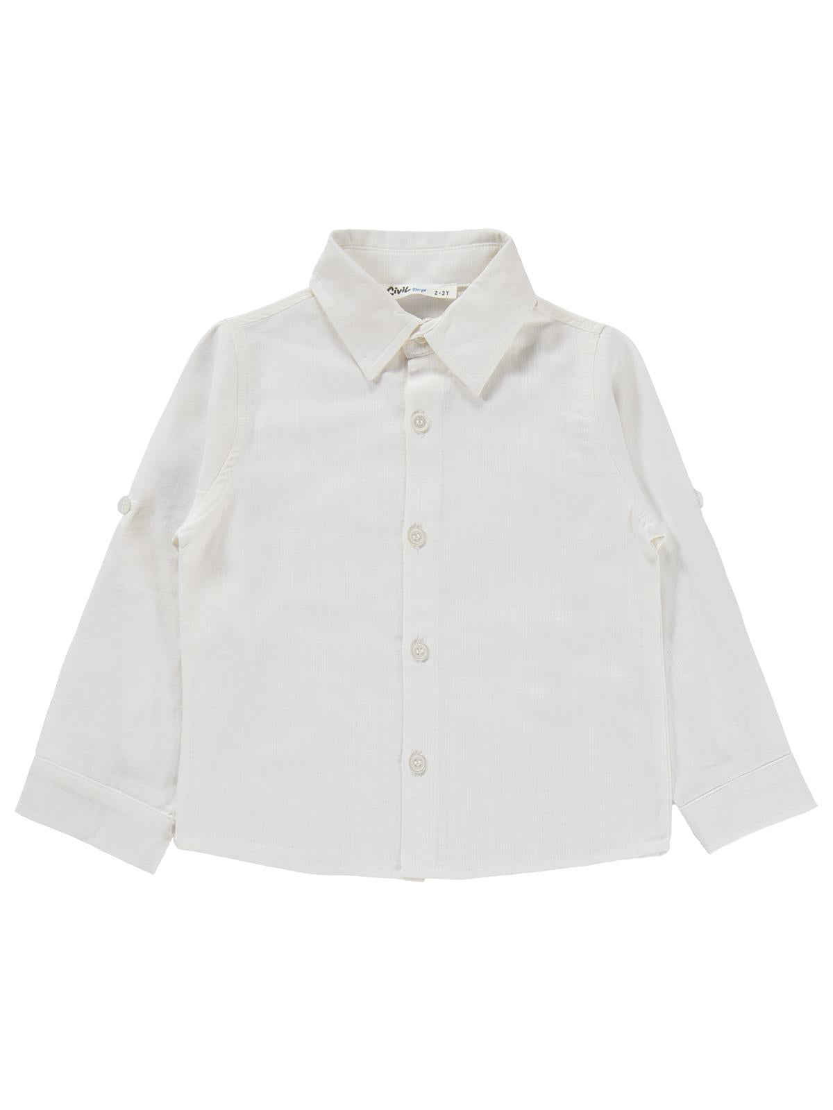 Civil Boys Papyonlu Yelekli 2-5 Yaş Gömlek - Lacivert