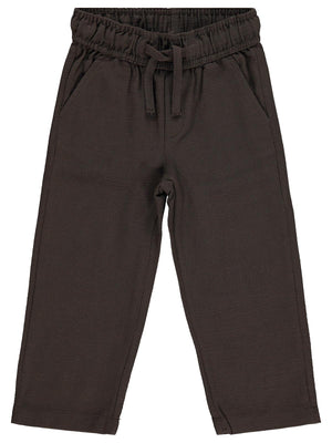 Civil Boys Flamlı Chino 2-5 Yaş Pantolon - Kahverengi
