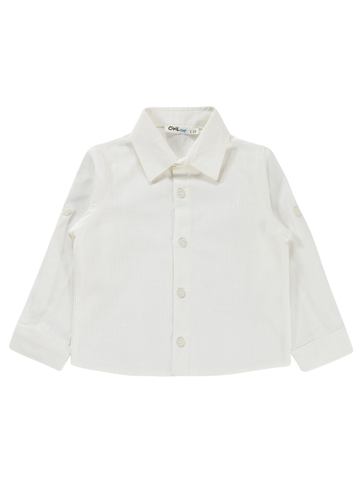 Civil Boys Erkek Çocuk Papyonlu Yelekli 2-5 Yaş Gömlek - Lacivert