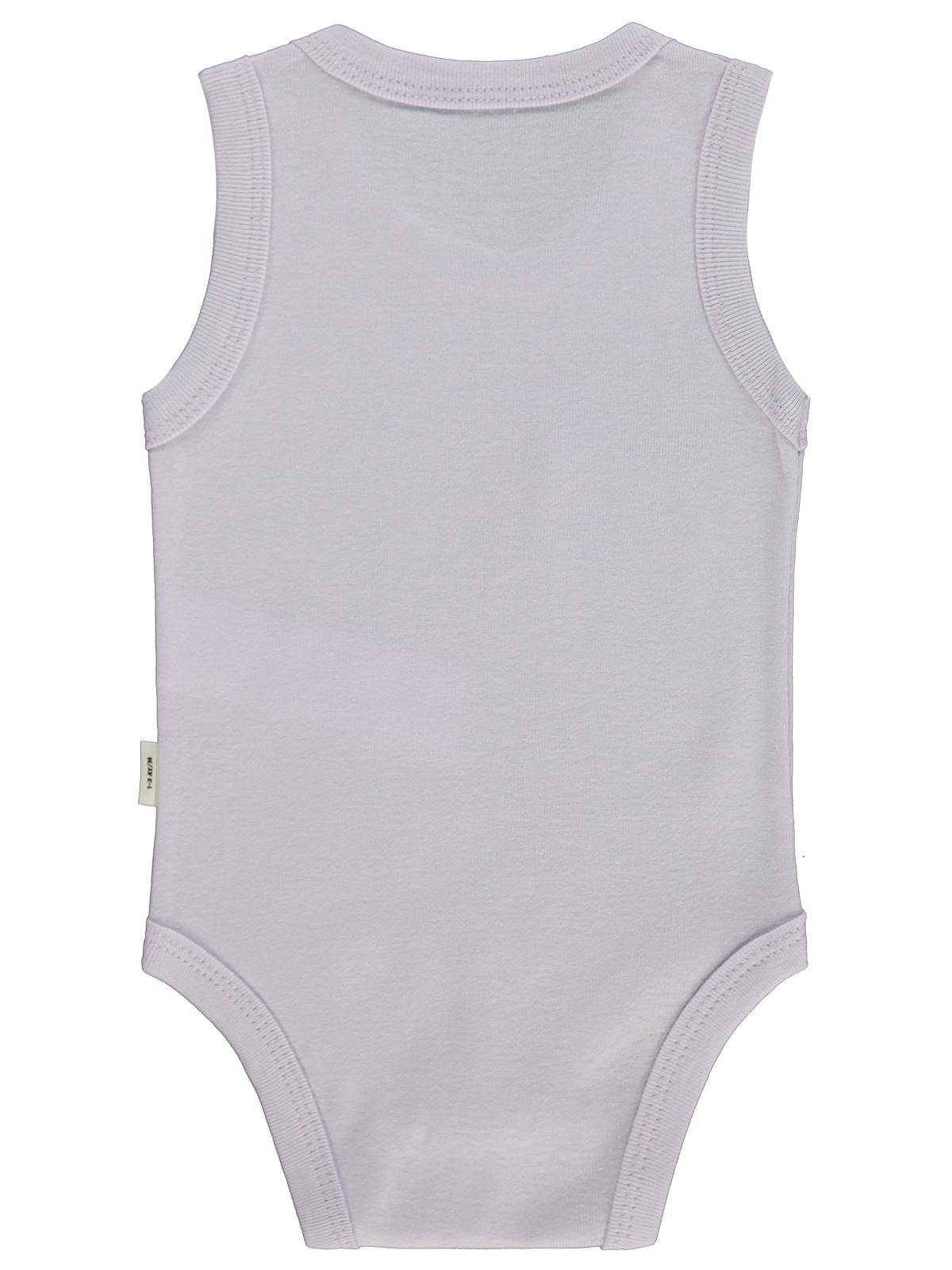 Civil Baby Unicorn Baskılı 0-3 Yaş Çıtçıtlı Badi - Lila