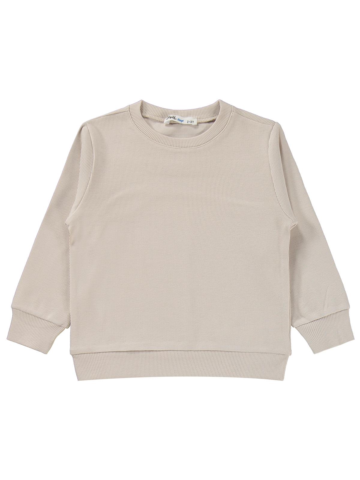 Civil Boys Bereli 3'lü 2-5 Yaş Takım - Bej