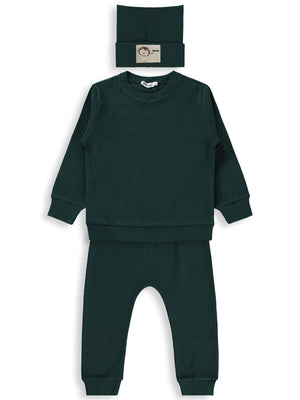 Civil Boys Bereli 3'lü 2-5 Yaş Takım - Yeşil