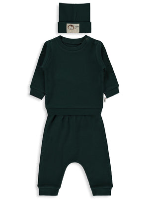 Civil Baby Bereli 3'lü 6-18 Ay Takım - Yeşil