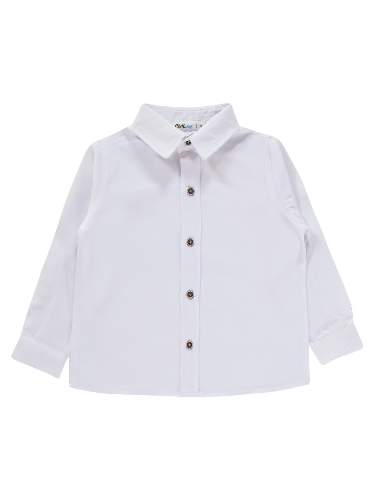 Civil Boys  Ceketli 3'lü Keten 2-5 Yaş Takım - Bej