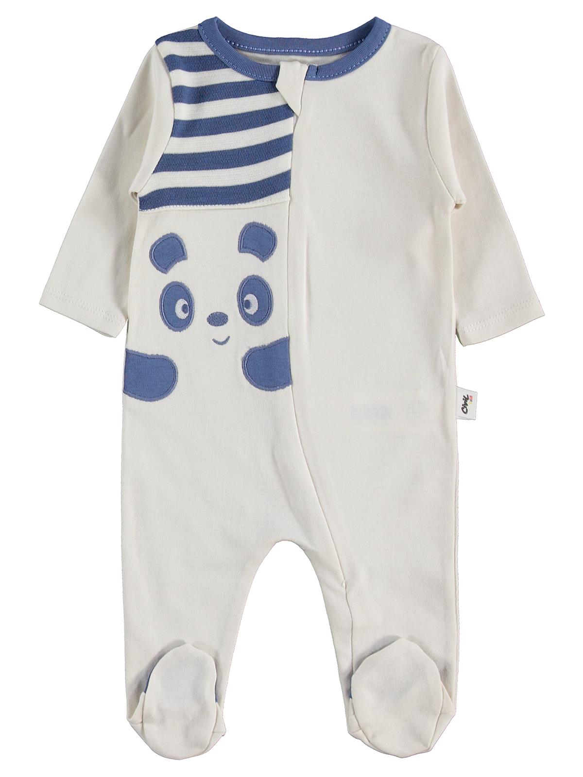 Civil Baby Pandalı 6'lı 0-1 Ay Zıbın Takımları - Lacivert