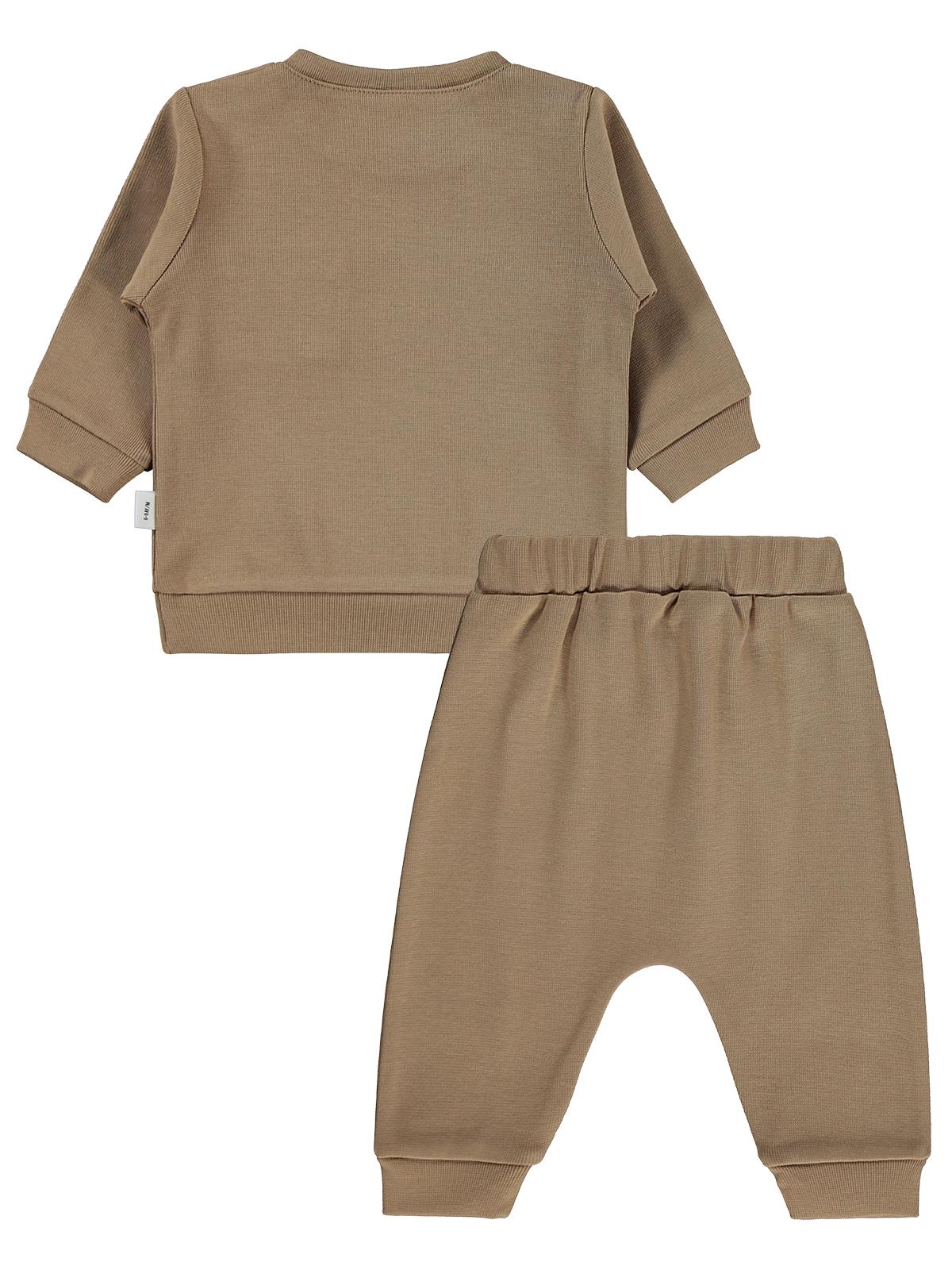 Civil Baby Süs Etiketli 2'Li Takım 6-18 Ay Takım - Kahverengi