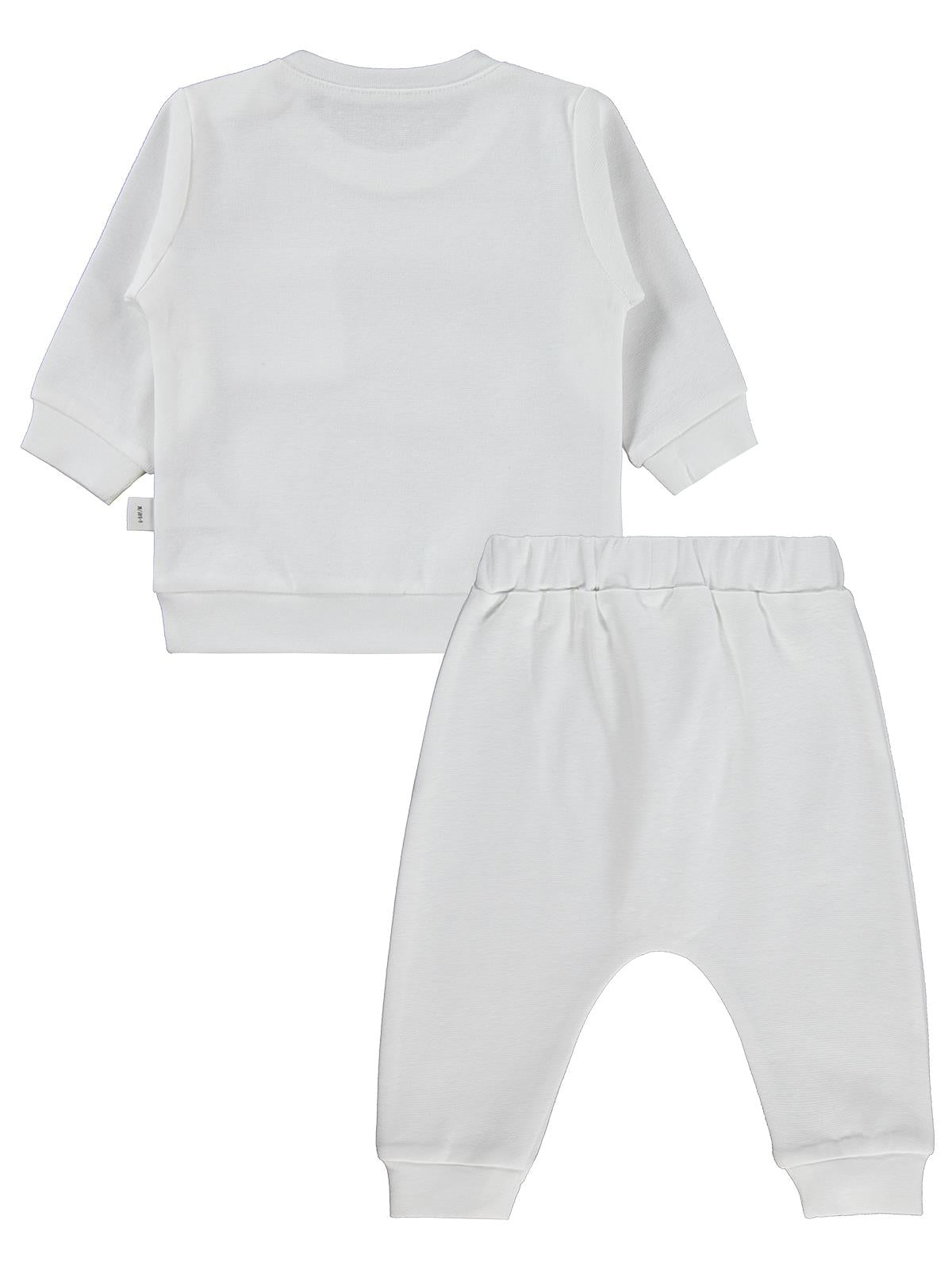 Civil Baby Süs Etiketli 2'Li Takım 6-18 Ay Takım - Ekru