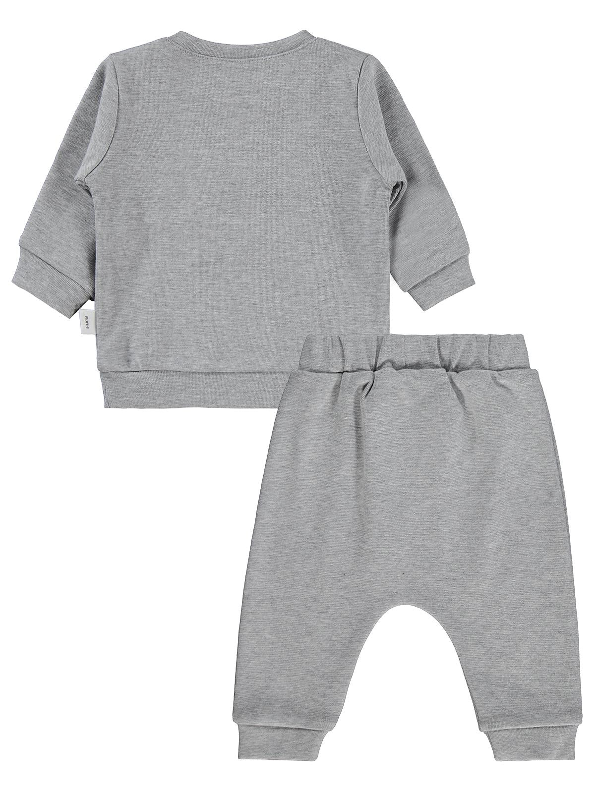 Civil Baby Süs Etiketli 2'Li Takım 6-18 Ay Takım - Gri