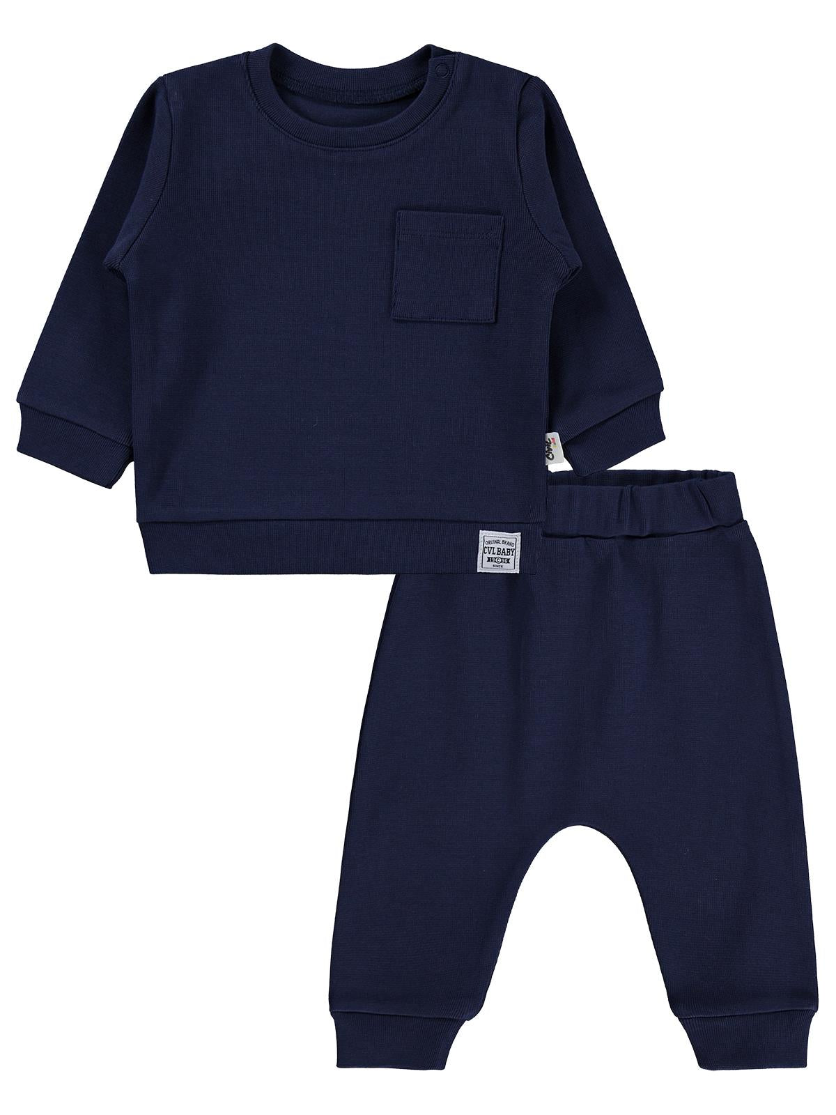 Civil Baby Süs Etiketli 2'Li Takım 6-18 Ay Takım - Lacivert