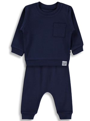 Civil Baby Süs Etiketli 2'Li Takım 6-18 Ay Takım - Lacivert