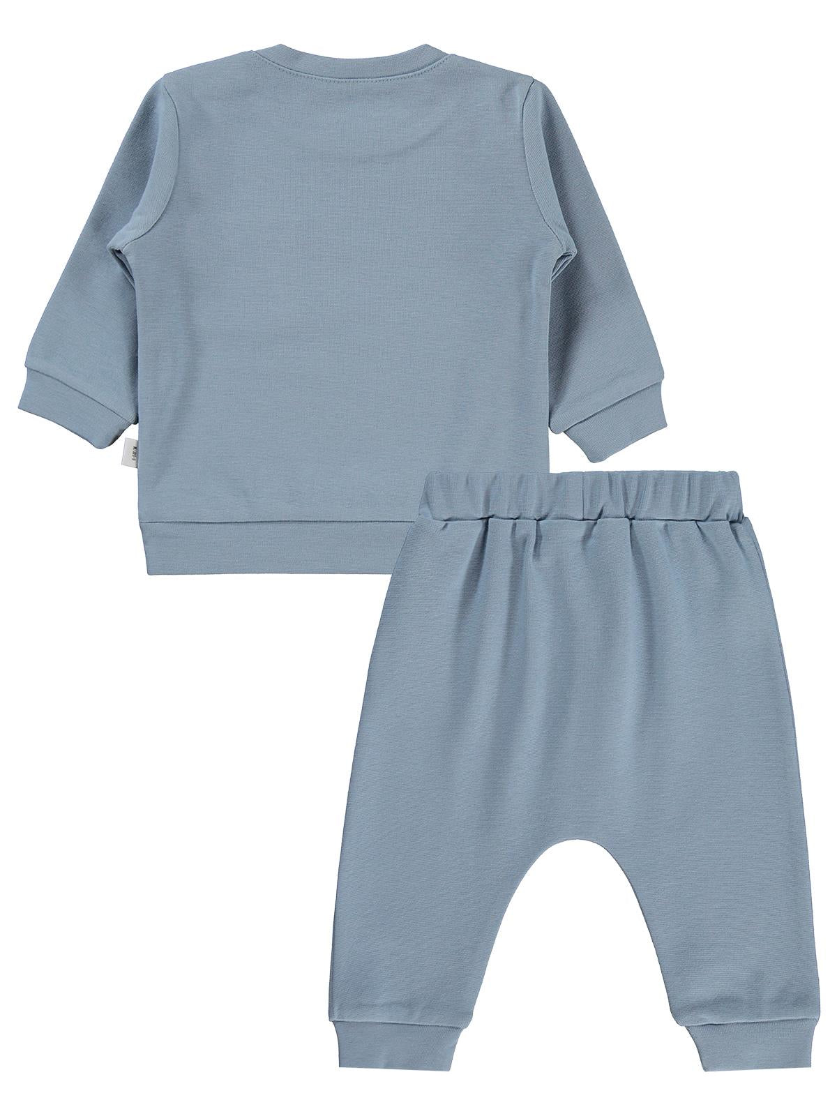 Civil Baby Süs Etiketli 2'Li Takım 6-18 Ay Takım - Mavi