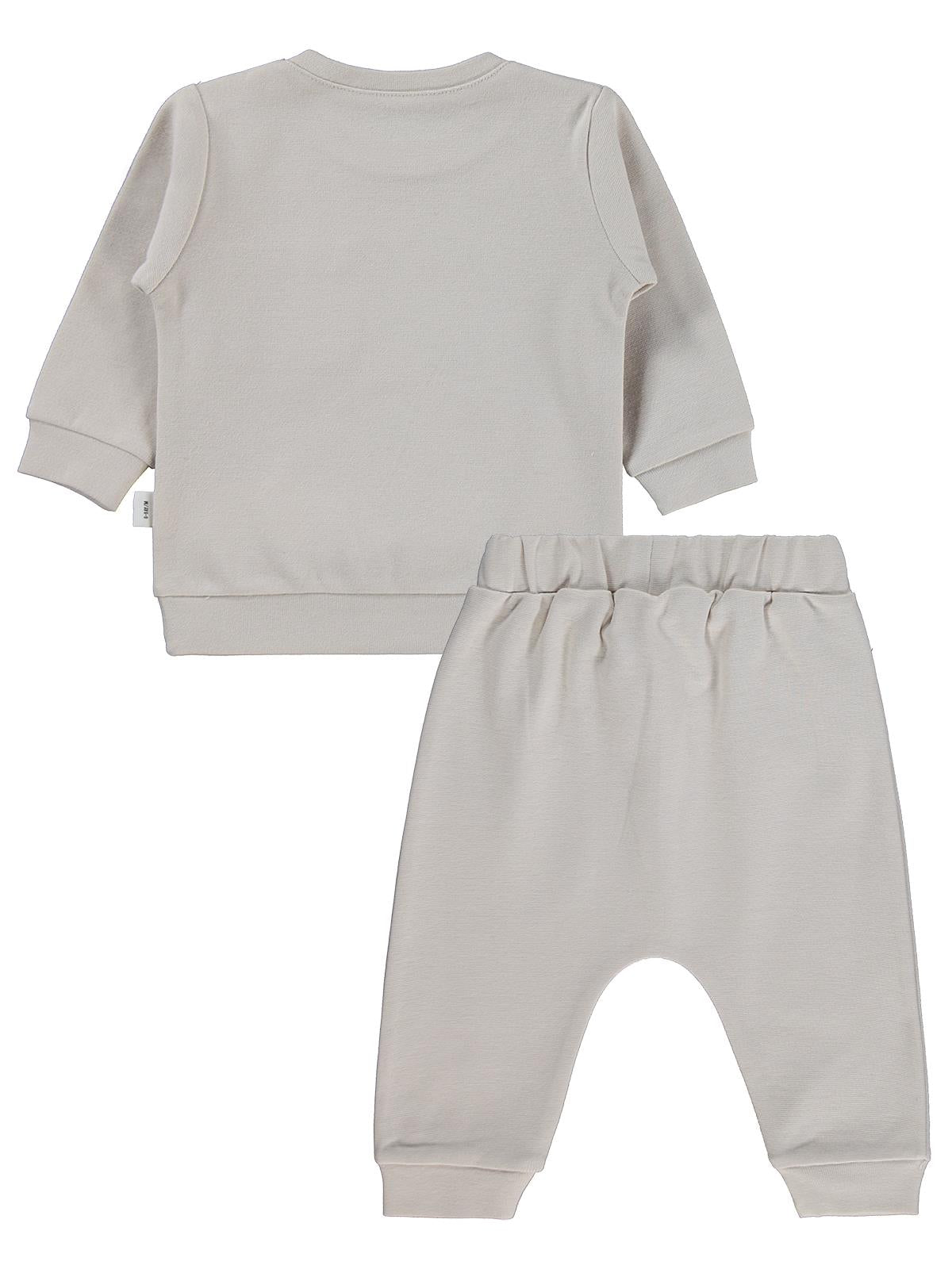 Civil Baby Süs Etiketli 2'Li Takım 6-18 Ay Takım - Bej