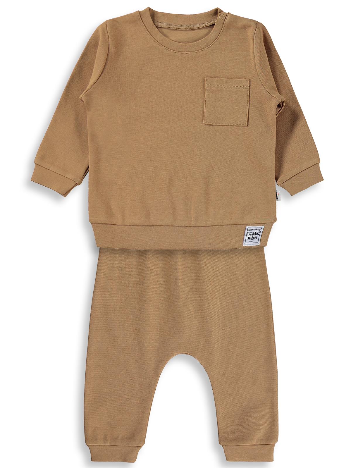 Civil Baby Süs Etiketli 2'Li Takım 6-18 Ay Takım - Turuncu