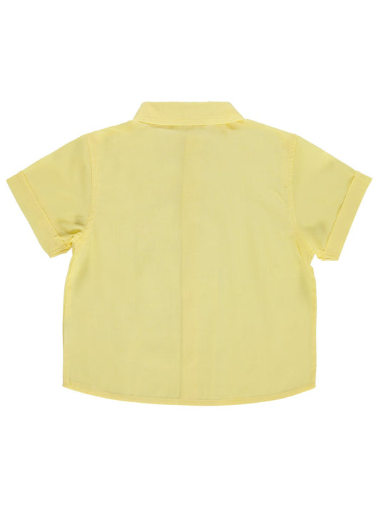 Civil Boys Basic Kısa Kol 2-5 Yaş Gömlek - Sarı