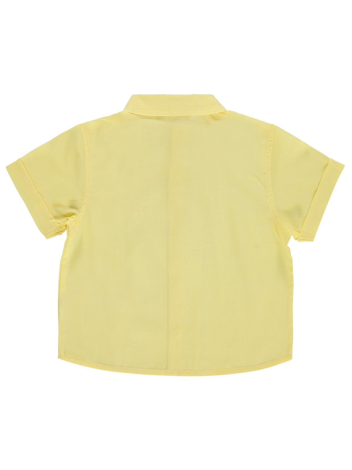 Civil Boys Basic Kısa Kol 2-5 Yaş Gömlek - Sarı