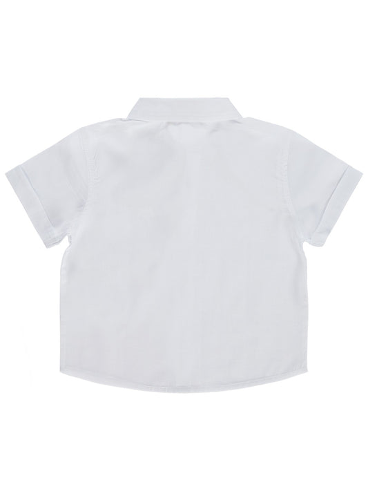 Civil Boys Basic Kısa Kol 2-5 Yaş Gömlek - Beyaz