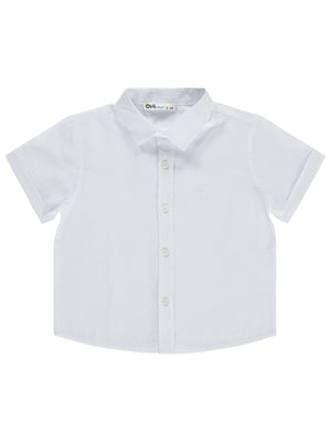 Civil Boys Basic Kısa Kol 2-5 Yaş Gömlek - Beyaz
