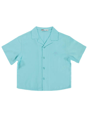 Civil Boys Basic Tatil Yaka 2-5 Yaş Gömlek - Yeşil