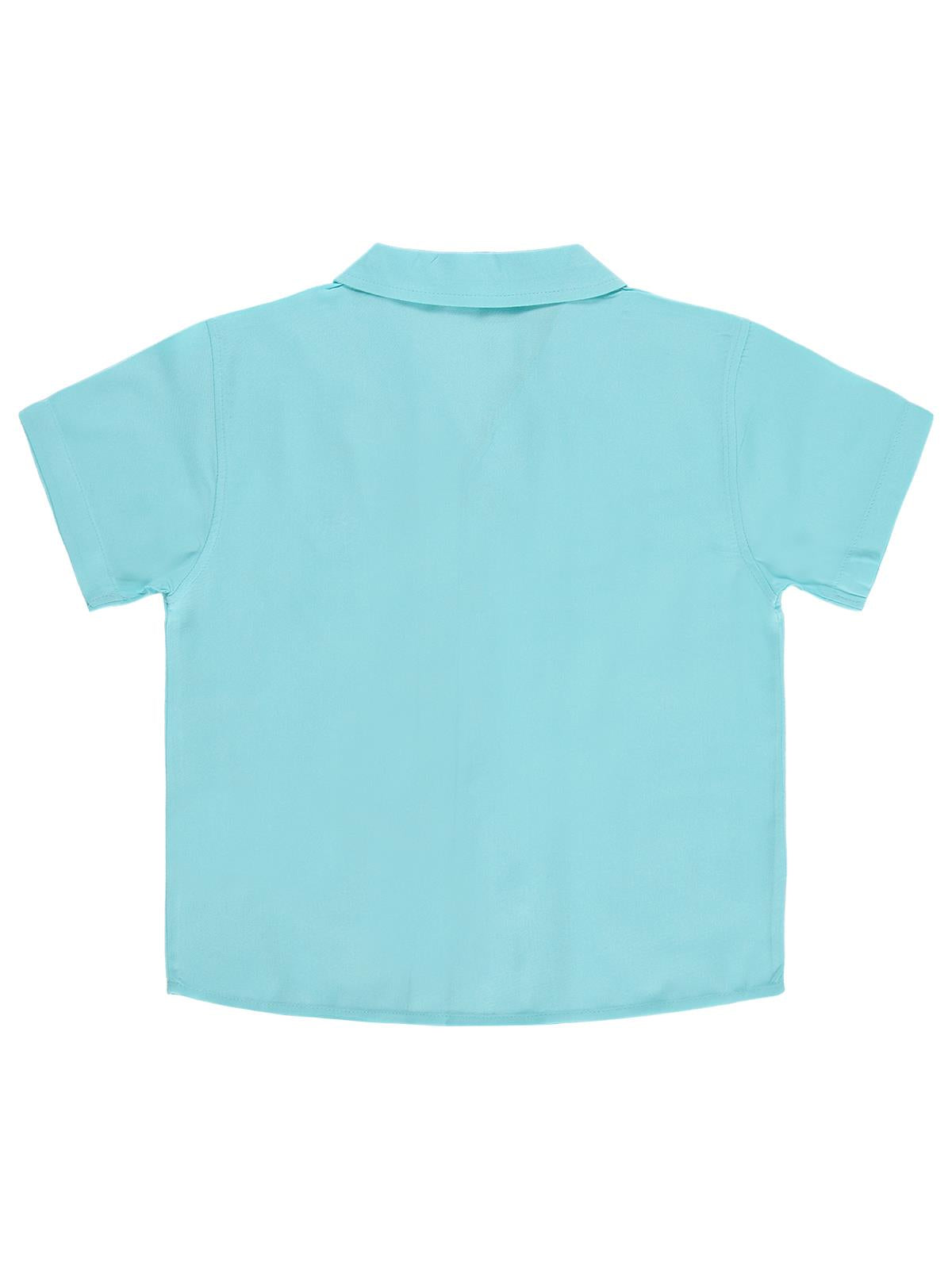 Civil Boys Basic Tatil Yaka 6-9 Yaş Gömlek - Yeşil