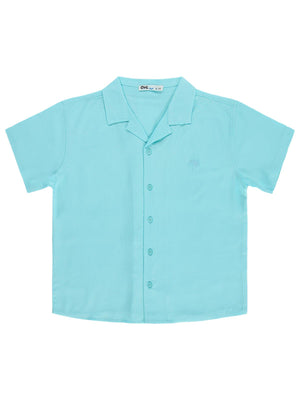 Civil Boys Basic Tatil Yaka 6-9 Yaş Gömlek - Yeşil