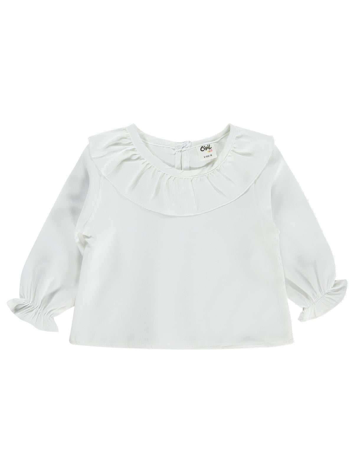 Civil Baby Bebe Yakalı 6-18 Ay Takım - Bej