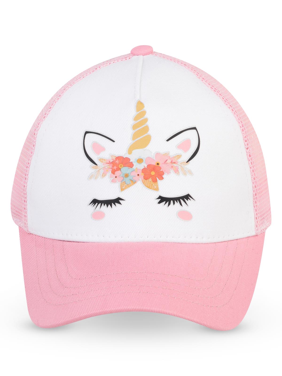 Civil Girls Unicorn 2-5 Yaş Çocuk Kız Kep Şapka - Beyaz