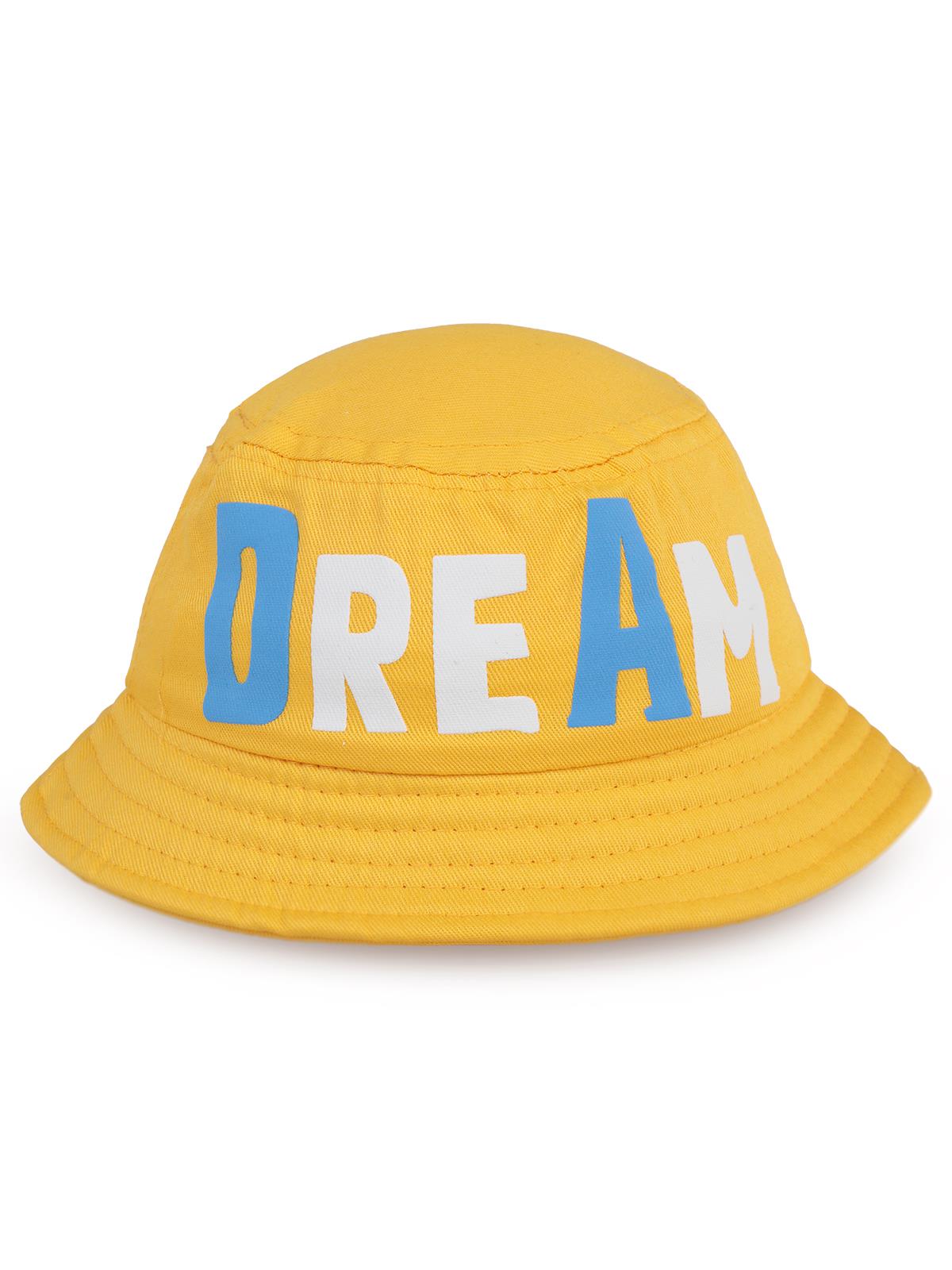 Civil Baby Dream Kabartma Baskı  Erkek Bebek Fötr Şapka 6-18 Ay - Sarı