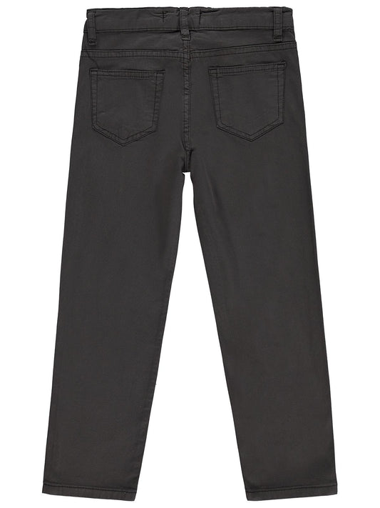Civil Erkek Çocuk 5 Cep Basic Pantolon | Gabardin | Okul Kreş ve Günlük Kullanım - Kahverengi