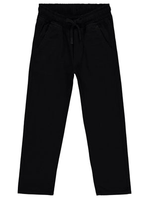 Civil Boys Beli Lastikli 6-9 Yaş Pantolon - Siyah
