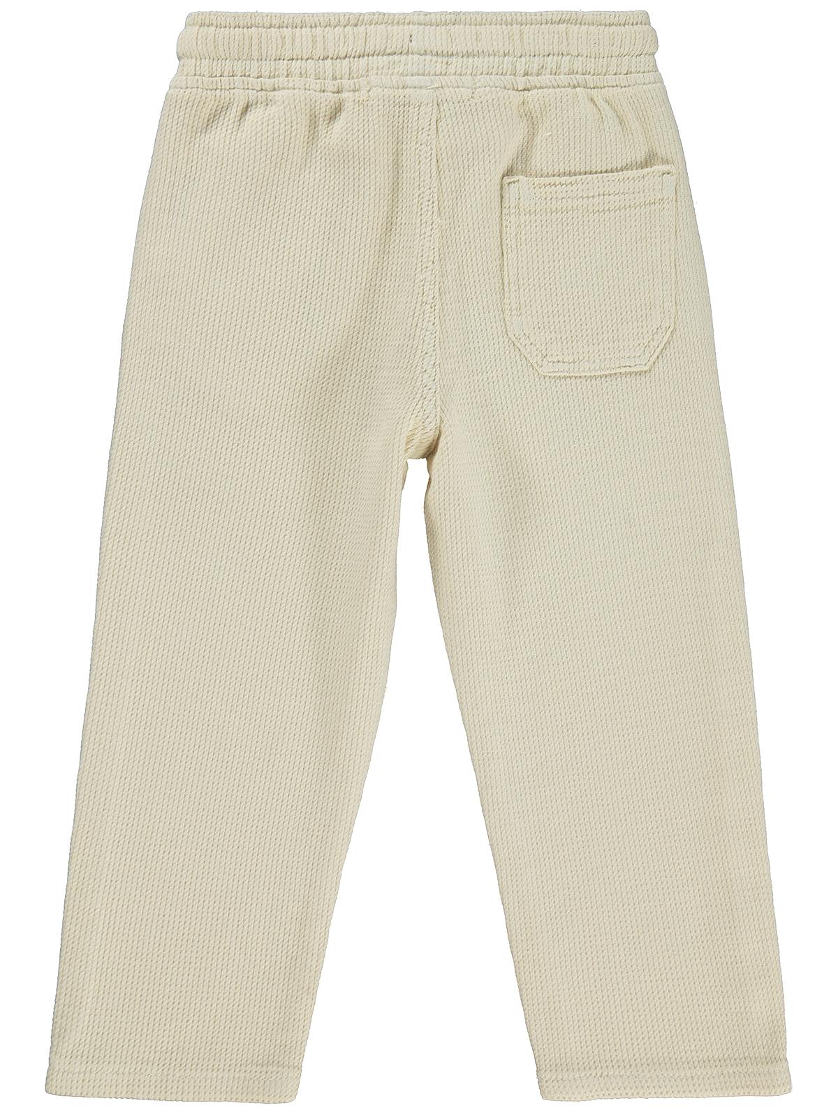 Civil Boys Dokulu 2-5 Yaş Pantolon - Beyaz