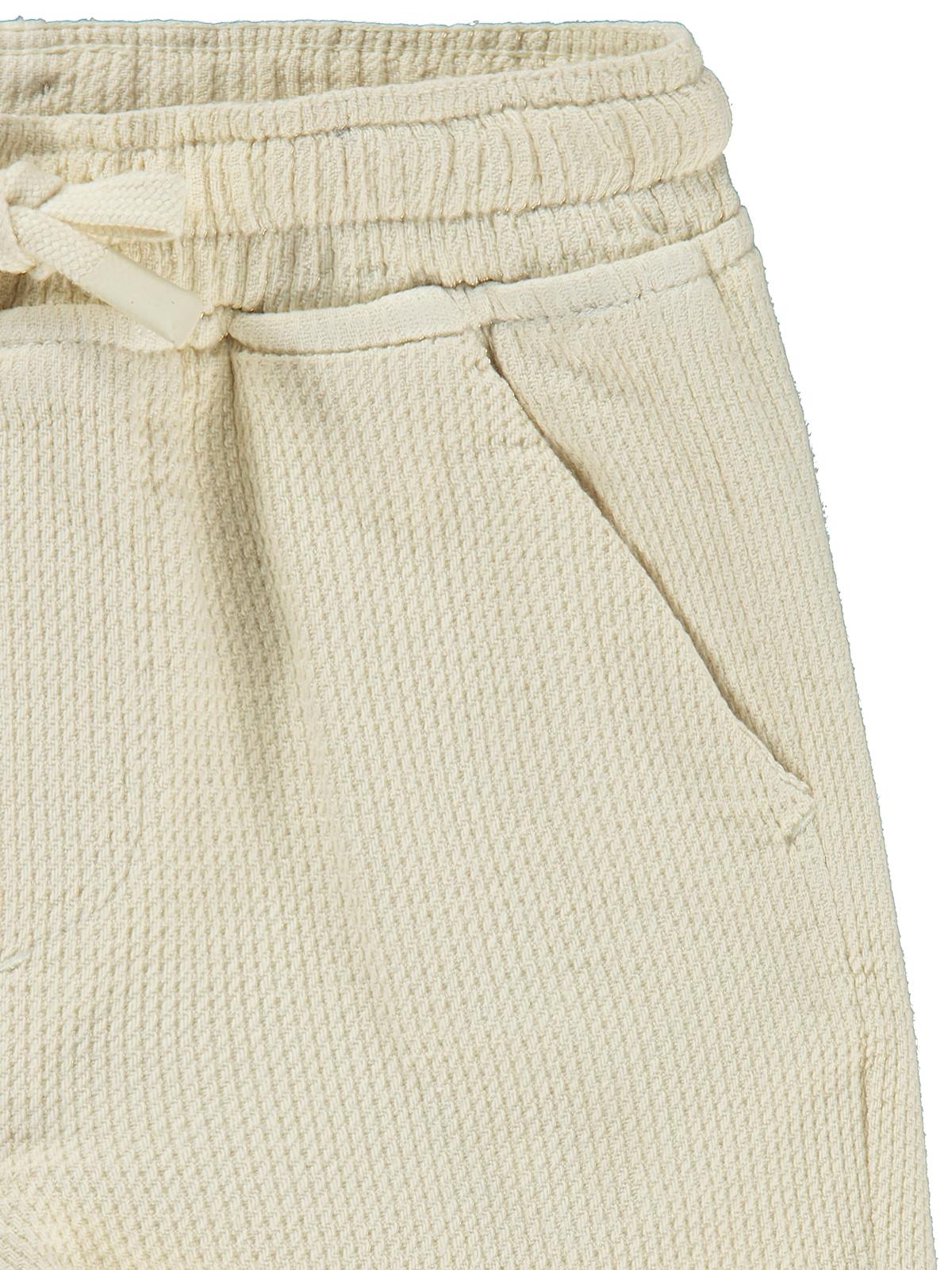 Civil Boys Dokulu 2-5 Yaş Pantolon - Beyaz