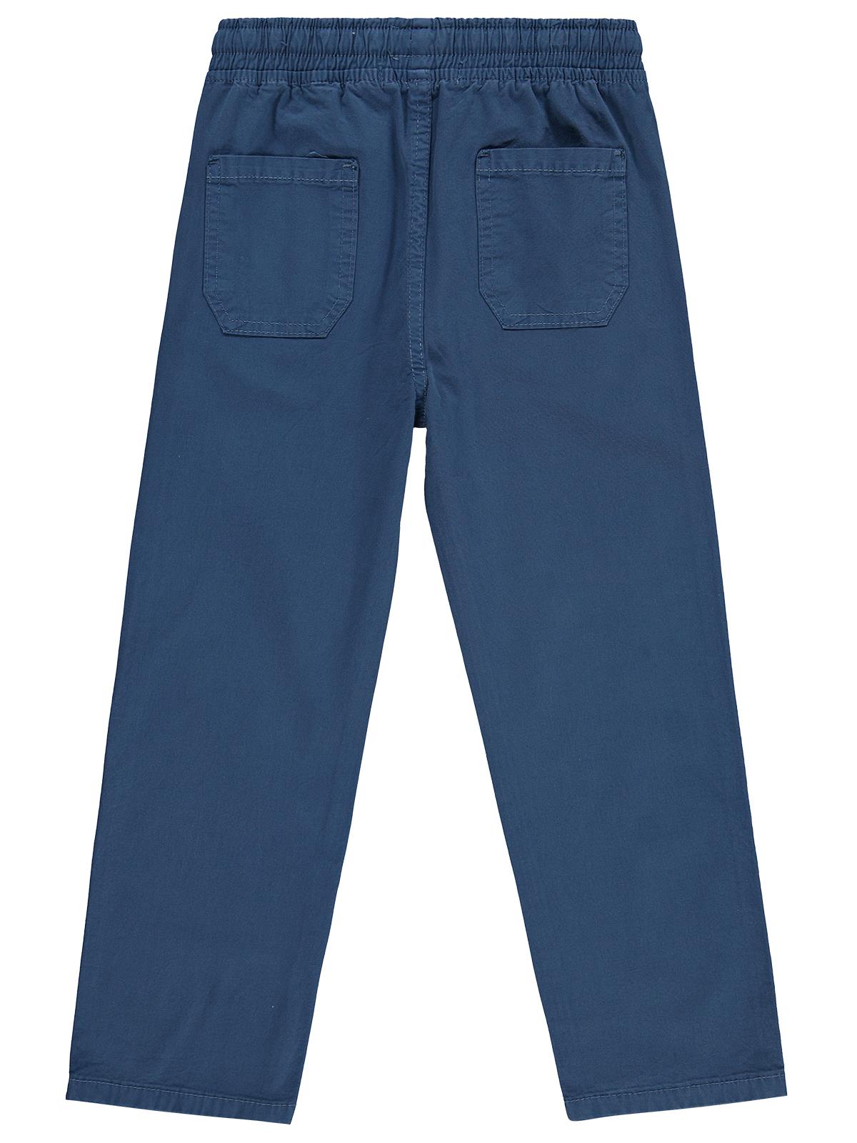 Civil Erkek Çocuk Beli Lastikli Pantolon | Gabardin | Okul Kreş ve Günlük Kullanım - Yeşil
